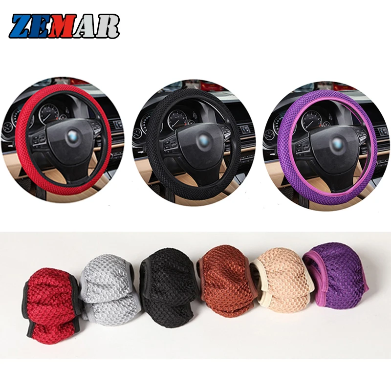 Чехол рулевого колеса автомобиля Защита от скольжения для BMW 3 серии 1 E87 F20 E82 F40 F45