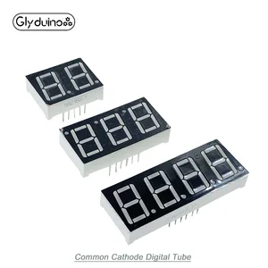 Glyduino 5 шт.лот 0,56 ''дюйма 1234 бит общий анод катод цифровая трубка светодиодный модуль дисплея DIY