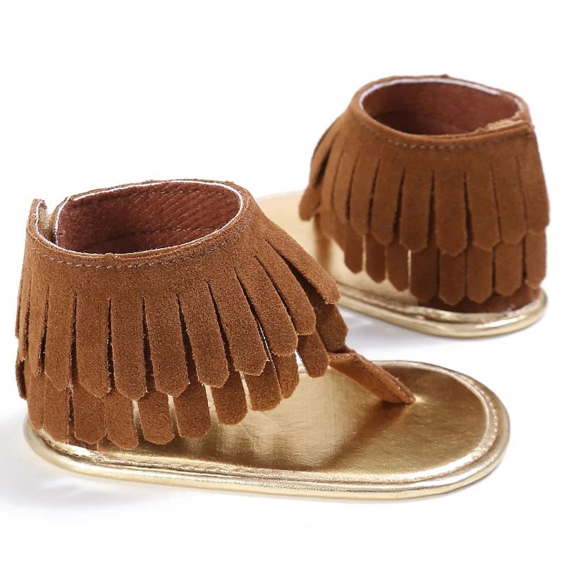 

Infant Girls Tassel baby Newborn Soft soled Baby shoes Toddler PU Leather Cute First walkers