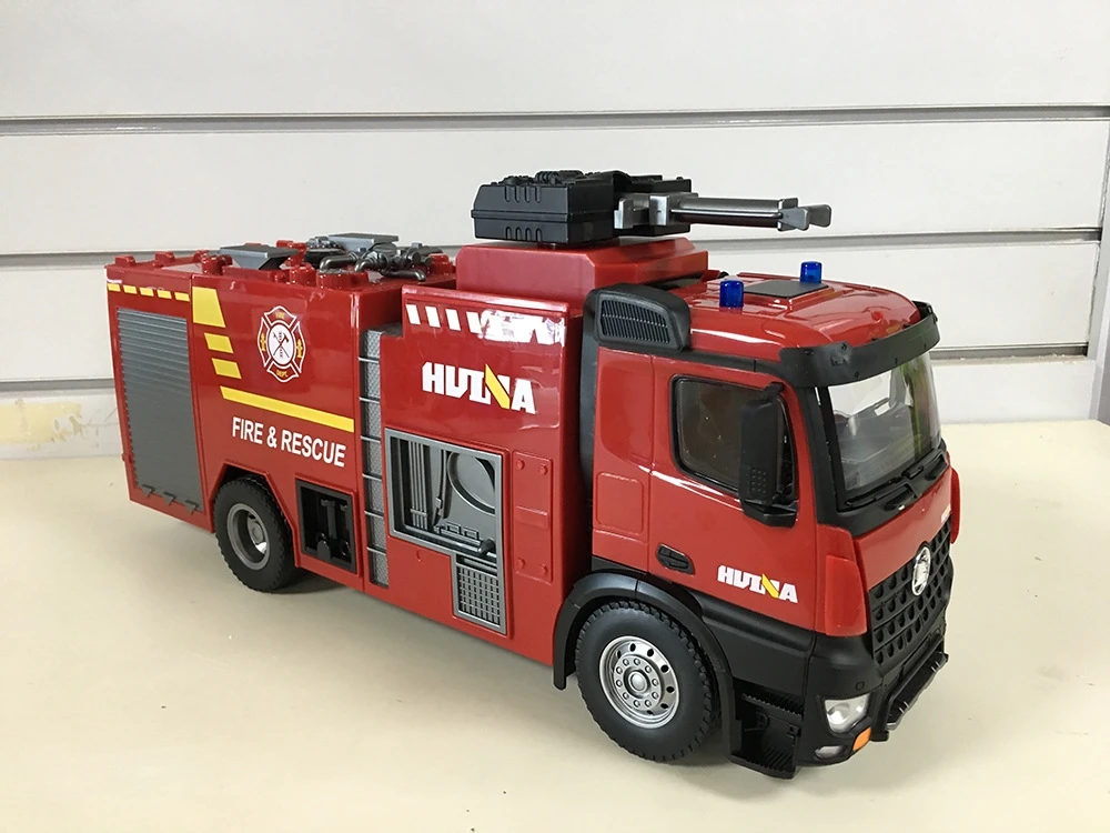 Huina 1:14 grande rc caminhão de bombeiros