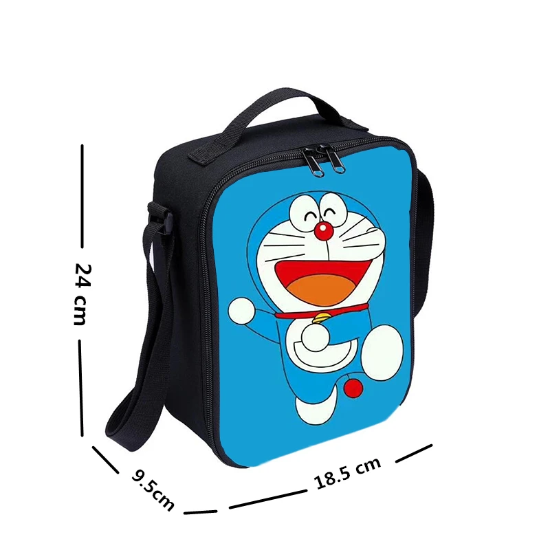 Малый мешок обеда для детей мальчиков девочек крутая мультяшная аниме звуковая