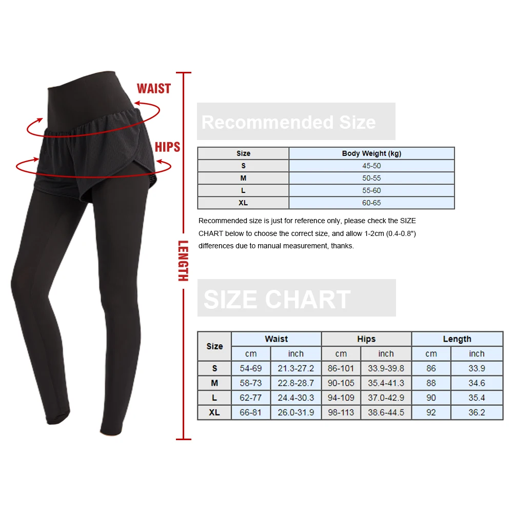 

2 In 1 Women Sports Pants Breathable Pants Woman Quick Dry Fitness Workout Pant Pocket Tennis Tights Training Leggings