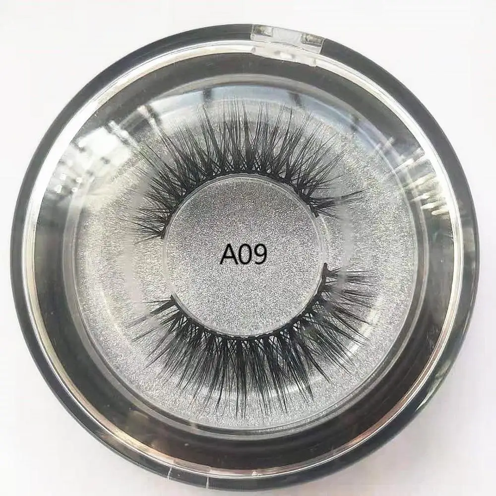 Накладные ресницы из искусственной норки натуральные густые длинные для макияжа