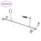 304 шлем-бандаж из нержавеющей стали, собачьи рабы, оправа, наручники, наручники на лодыжке, фаллоимитатор, БДСМ, набор, шейный секс-игрушки для мужчин