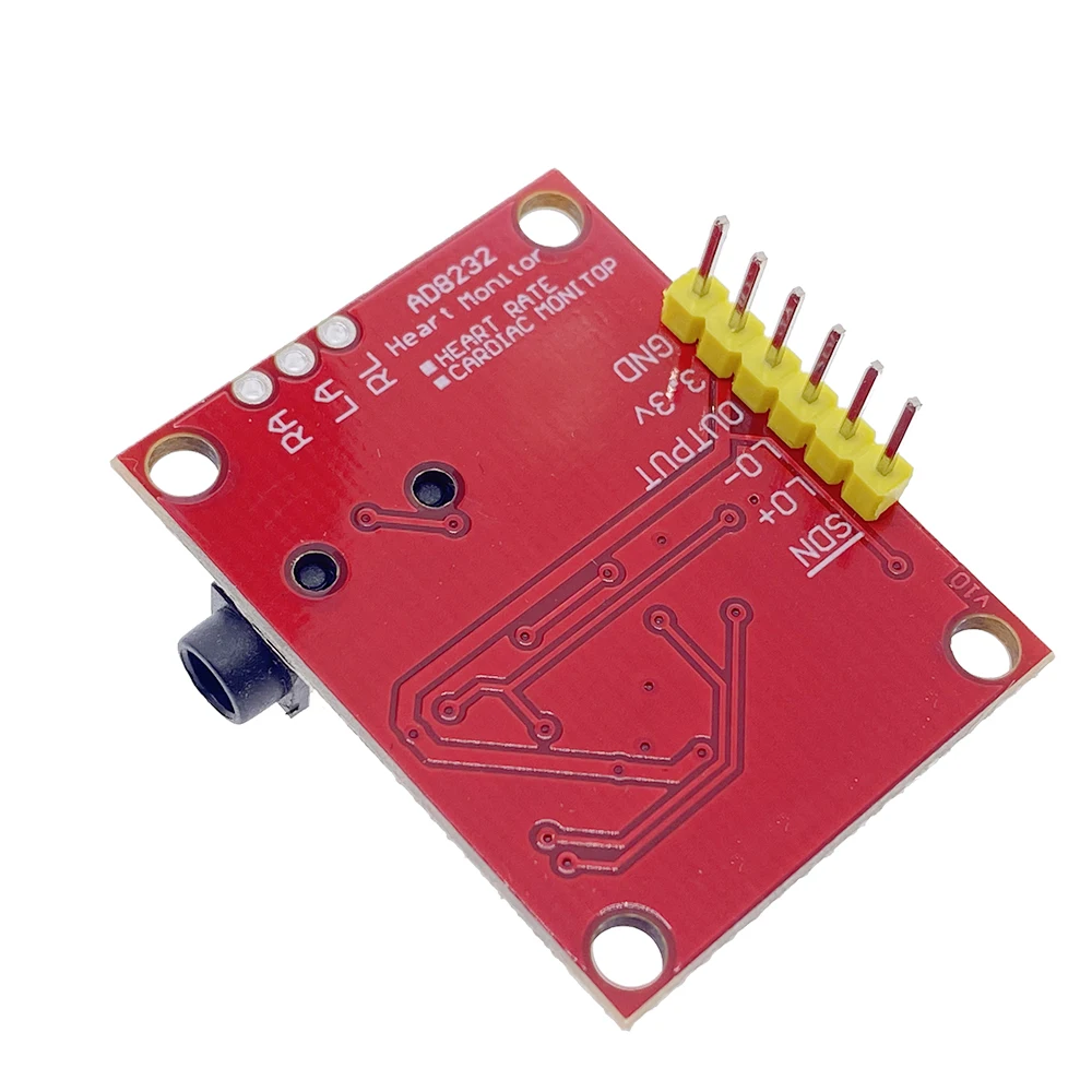 Модуль ЭКГ AD8232 измерение показателей импульсный модуль датчика для Arduino kit|module
