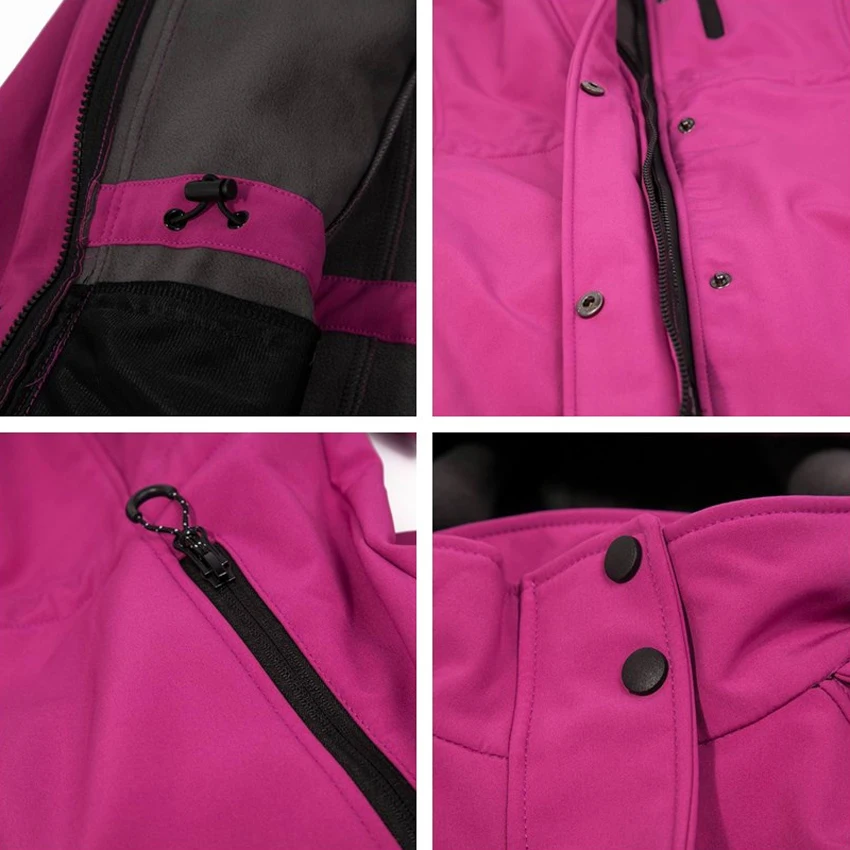 Женская длинная куртка для походов и кемпинга ветрозащитная флисовая женская