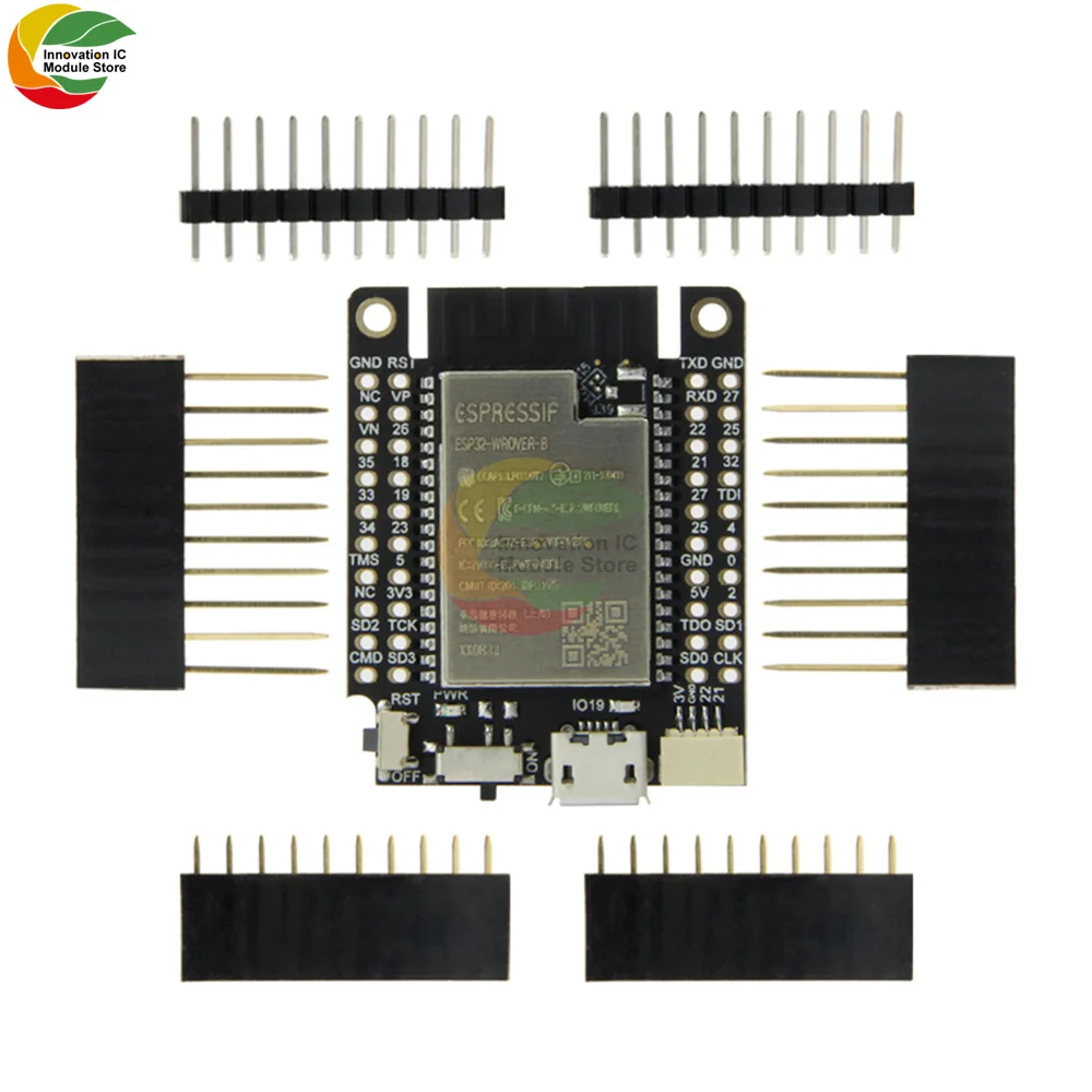 Ziqqucu Mini32 ESP32 WROVER B PSRAM Wi Fi модуль Bluetooth макетная плата для Arduino IPv4 IPv6 SSL