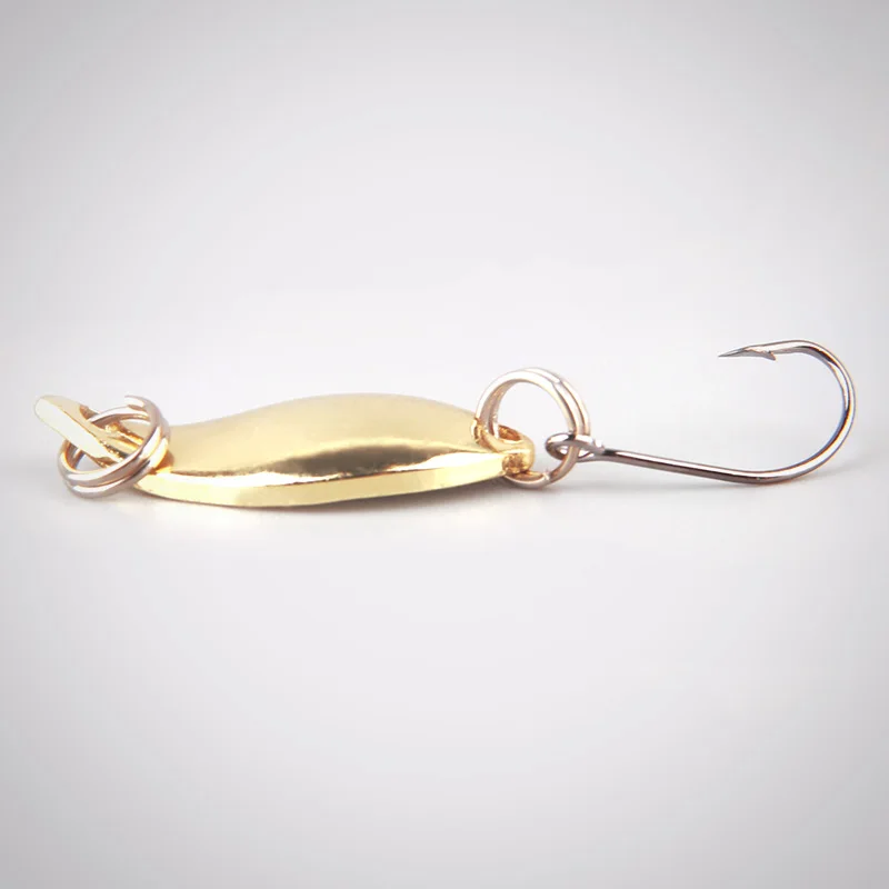 ARDEA 3.5g trout spoons brass fishing pesca micro metal lures area ultralight Fishing tackle | Спорт и развлечения