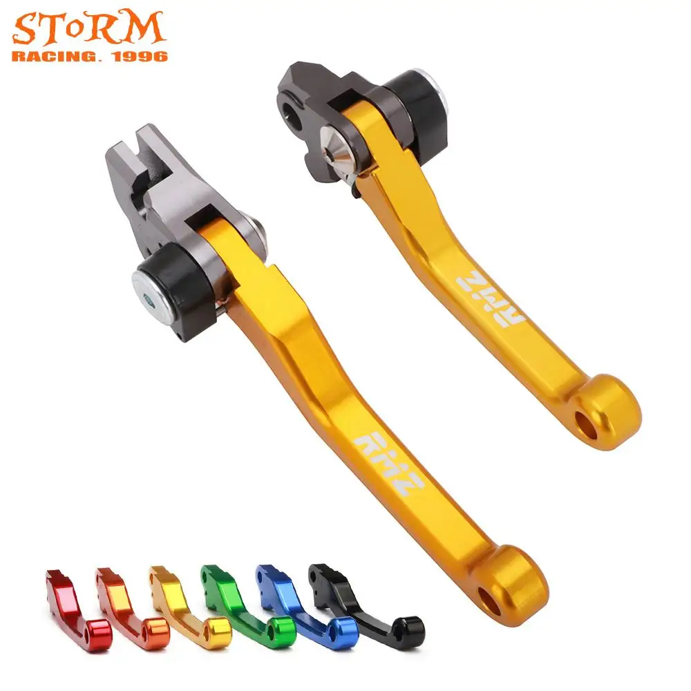 

CNC мотоциклетный тормозной рычаг сцепления с логотипом «RMZ» для Suzuki RMZ250 RMZ 250 2005-2006 велосипед-внедорожник