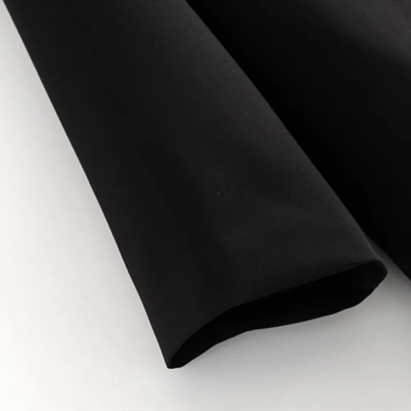 NSZ женский черный элегантный Блейзер длинный рукав однобортная с английским