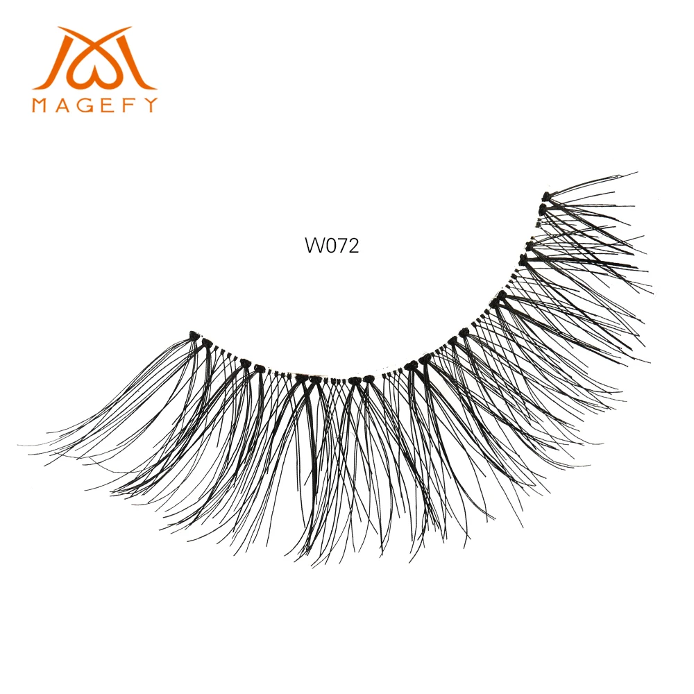 Ресницы 3D из натурального шелка ручной работы искусственные ресницы|Накладные