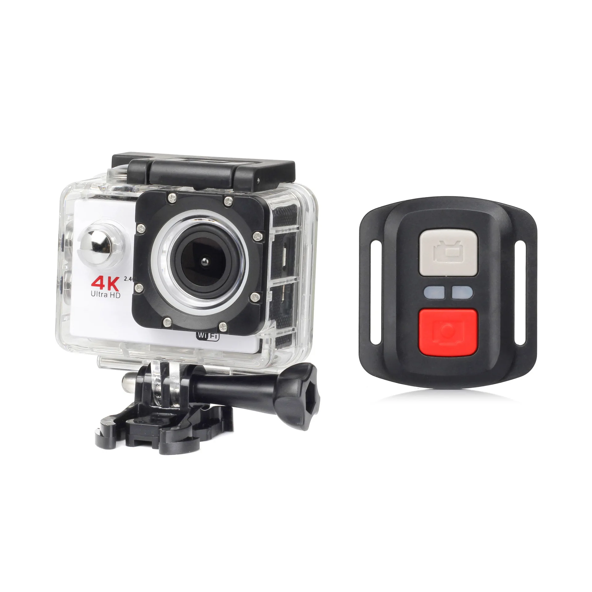 Купить H16R H9 Экшн-камера Ultra HD 4K 30fps WiFi 2,0 дюйма 170D Подводная Водонепроницаемая видеозапись на шлем Спортивная камера 2,4G