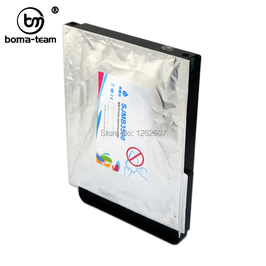 c3500 3520 sjmb3500 compatible maintenance cartridge for epson colorwork tm c3500 tm c3520 color lables printer waste ink box free global shipping