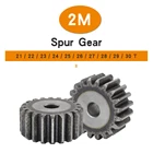 Плоская Шестерня 2M-21222324252627282930T SC45 # цилиндрическая Шестерня из углеродистой стали, высота 20 мм, высокочастотные закаливающие зубья
