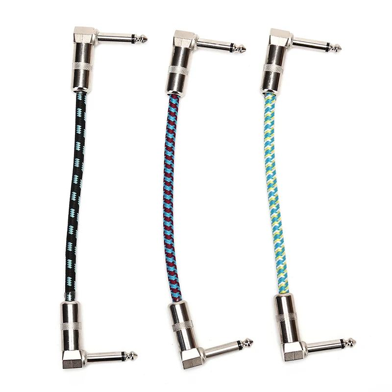 Педаль эффектов для электрогитары патч-кабель подключения провода бас-шнур