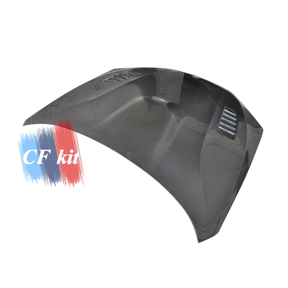 CF комплект углеродного волокна накладка на капот автомобиля для BMW F15 F16 F85 F86