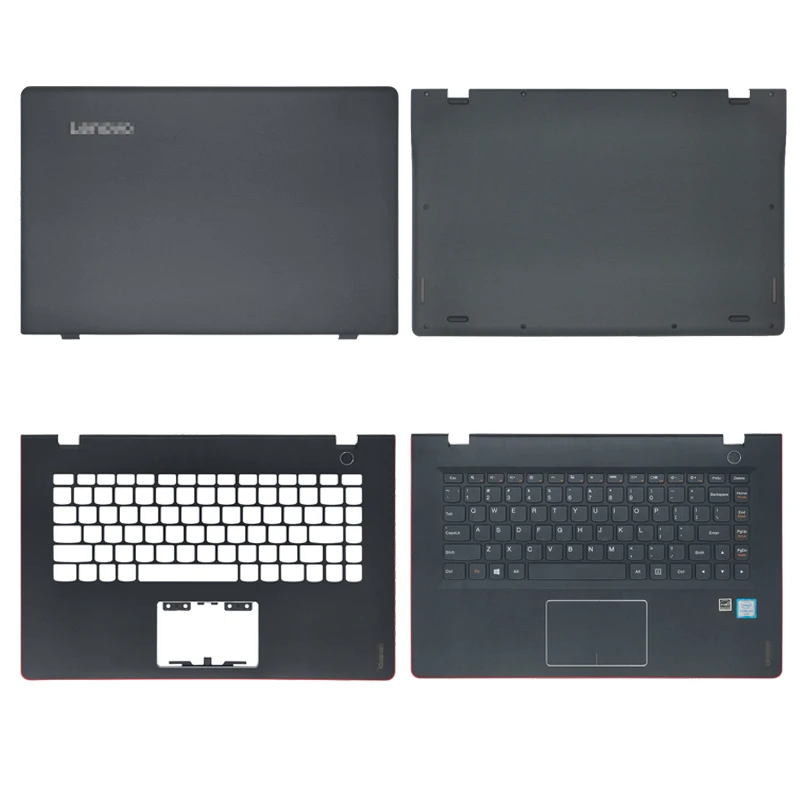 

Новинка для Lenovo Ideapad 700s-14isk 700s-14 LCD Bac крышка/упор для рук/нижний корпус верхний корпус с клавиатурой