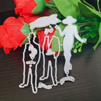 character metal cutting dies for scrapbooking handmade tools mold cut stencil new 2021 diy card make mould model craft