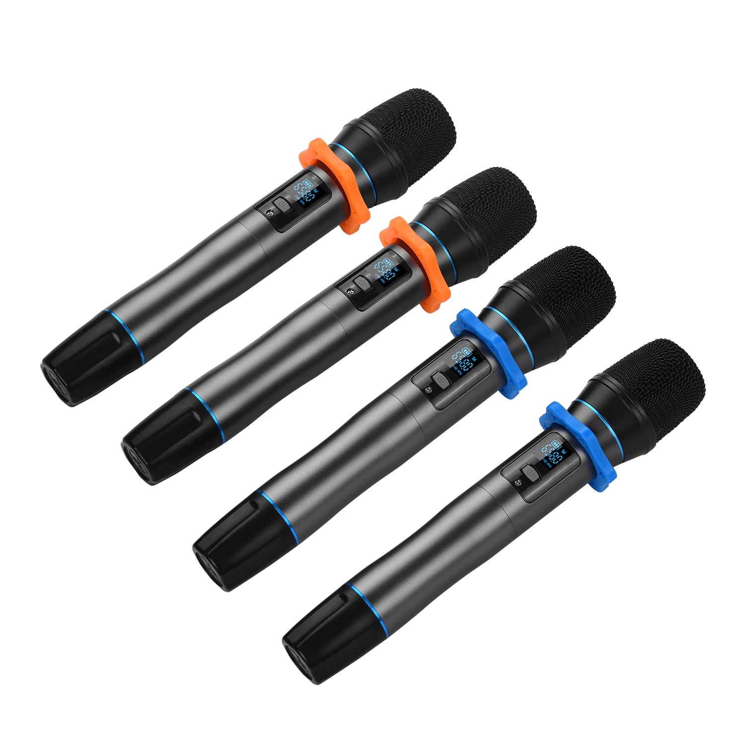 Профессиональная Беспроводная микрофонная система 4-канальный UHF беспроводной