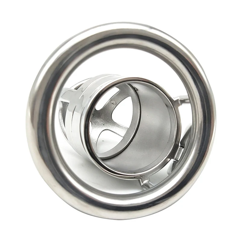 FAAK изогнутое кольцо петух Металлическое целомудрие клетка 304 нержавеющая сталь