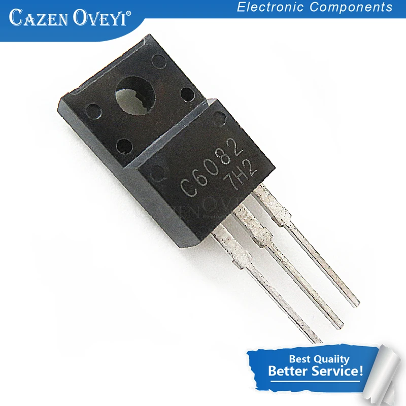 10 шт./лот A2210 C6082 TO-220F 5 пар (5 шт. 2SA2210 + 2SC6082) | Электронные компоненты и
