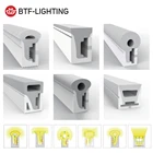 Неоновая Светодиодная лента SK6812RGBW WS2811 WS2812B WS2813, гибкая, водонепроницаемая, с силикагелем, 1-5 м, IP67