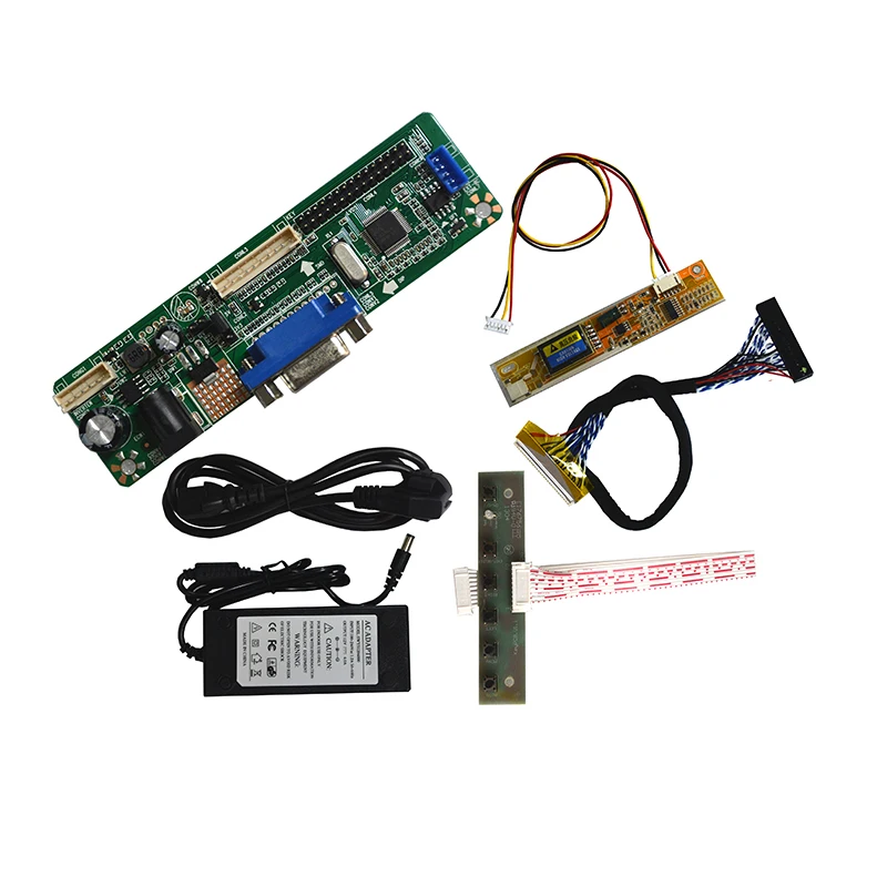 VGA для LVDS конвертер набор платы ЖК контроллер 15 дюймов 1600x1200 LP150U01 с холодным