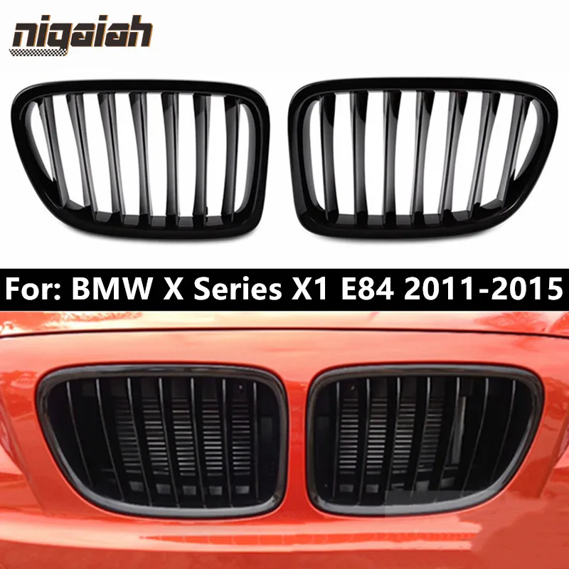 

Решетка радиатора переднего бампера для BMW X1 E84 2011-2015, 1 пара