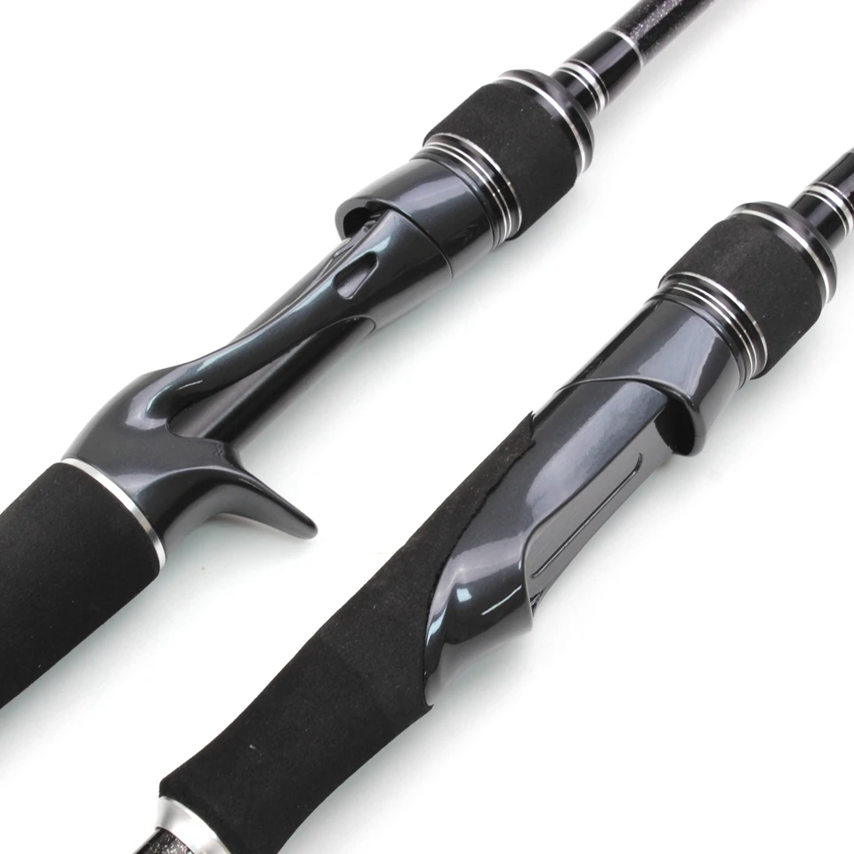 Удочка для спиннинга и кастинга с двумя секциями, изготовленная из карбона, длиной 1,8 метра и жесткостью Supper Hard, с возможностью использования приманок весом от 7 до 35 грамм.