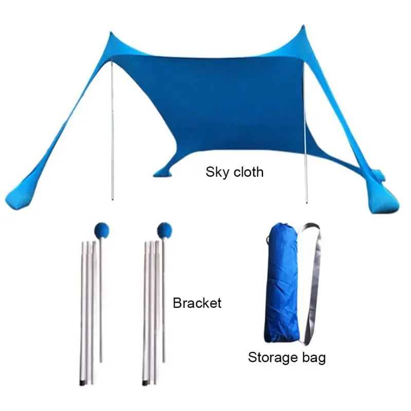 

Beach Tent Beach Sunshade Sun Shade Tent With Sandbag tents tents canopy Shade membrane for beach umbrella tents tent YOHOLOO