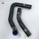 Комплект силиконовых шлангов радиатора подходит для TOYOTA COROLLA AE86 4A-GE 4AGE 83-87 красныйсинийчерный