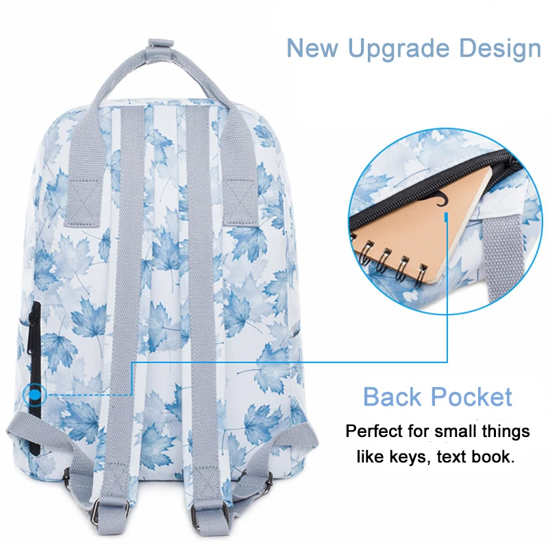 Ladies School Bags for Teenage Girl Canvas Backpack Women Shoulder Bag Student Book Bags Casual Bagpack Mochila Escolar Feminina