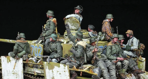 1/35 фигурка модели из смолы GK несобранный и Неокрашенный комплект - купить по