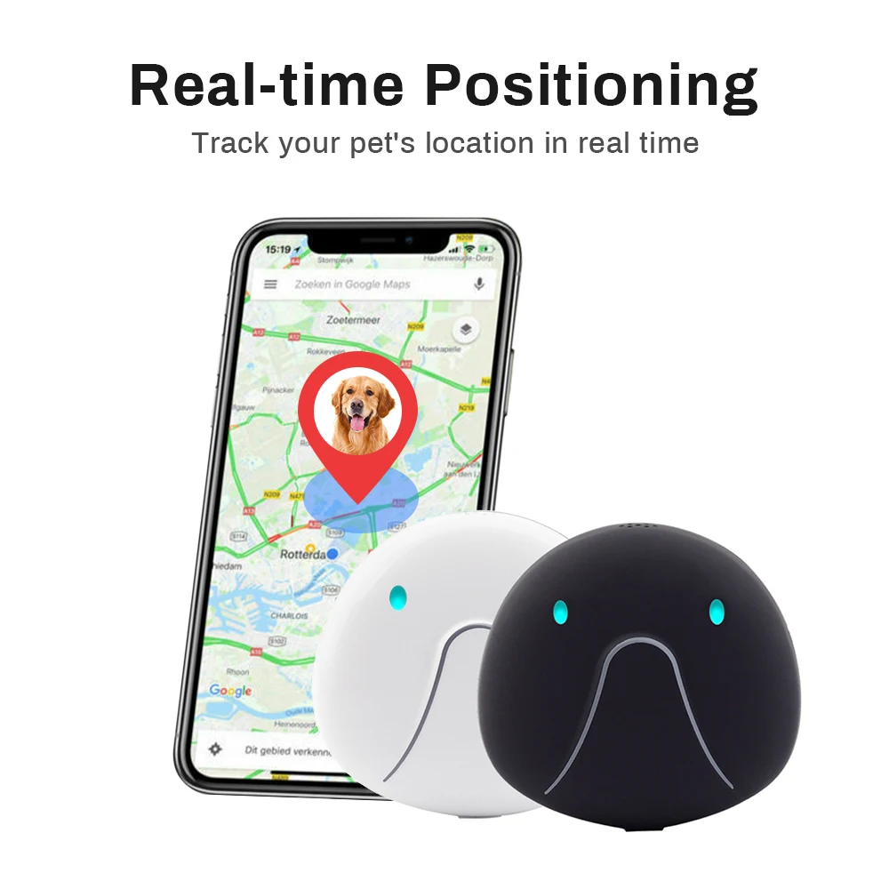 Умный GPS трекер для домашних животных водонепроницаемый локатор собак кошек