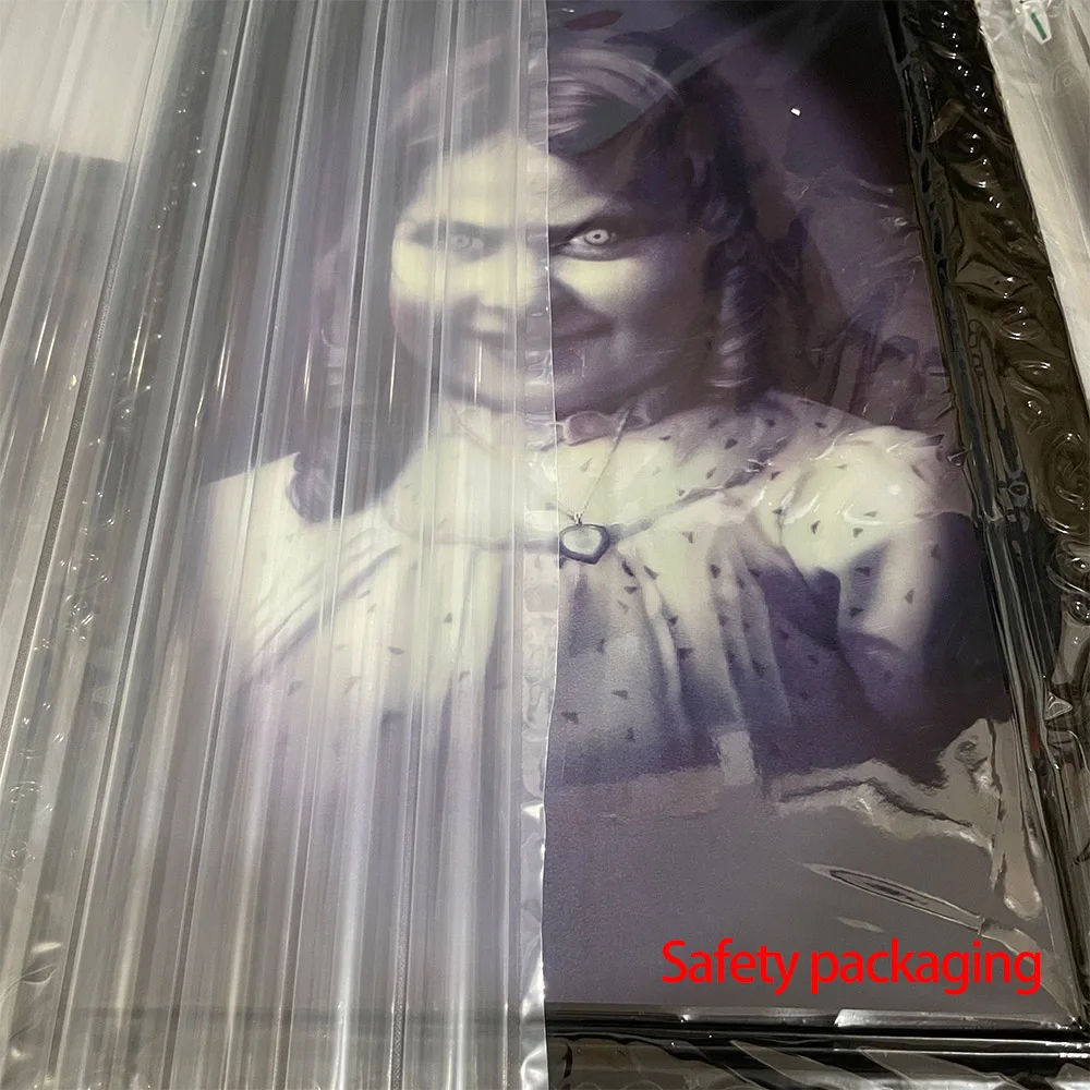 3D фоторамка с призраками 38*25 см картины ужасами на Хэллоуин рамки изображением