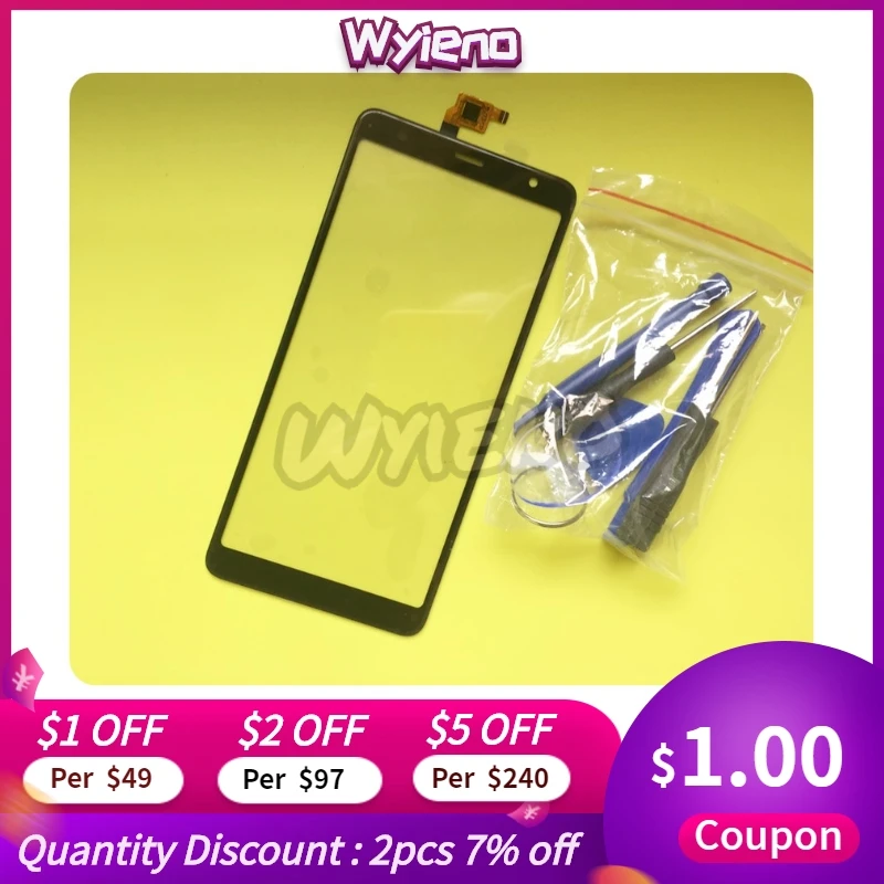 Wyieno 6 0 &quotBQ6010G сенсорный телефон запасные части для BQ 6010G практичный экран