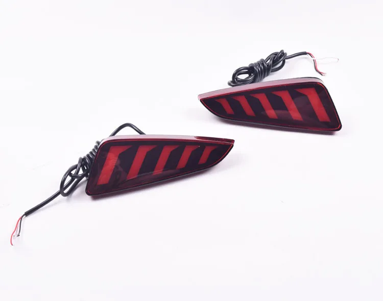 

LED Bumper Reflector Lights Tail Brake Rear Fog Lamps for Toyota C-HR