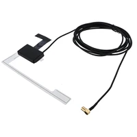 1pc dab digital car radio antenna aerial smb window glass mount built in signal booster for pioneer kenwood jvc sony audio parts
