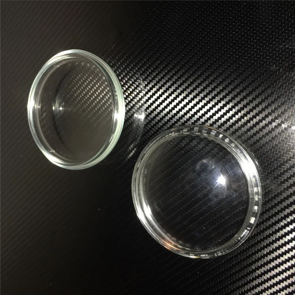 Противотуманные фары 2 шт. 9 см закаленное стекло для Ford Focus MK2/3 Fusion Fiesta Tourneo Transit 2001