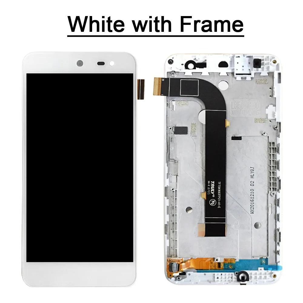 5 0for wileyfox swift lcd display with touch screen digitizer assembly with frame for wileyfox swift phone replace partstools free global shipping