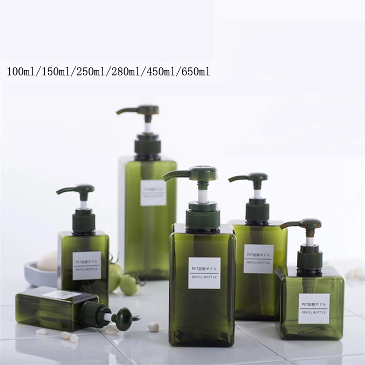 8 шт./компл. дорожный набор пластиковый прозрачный контейнер для косметики флакон