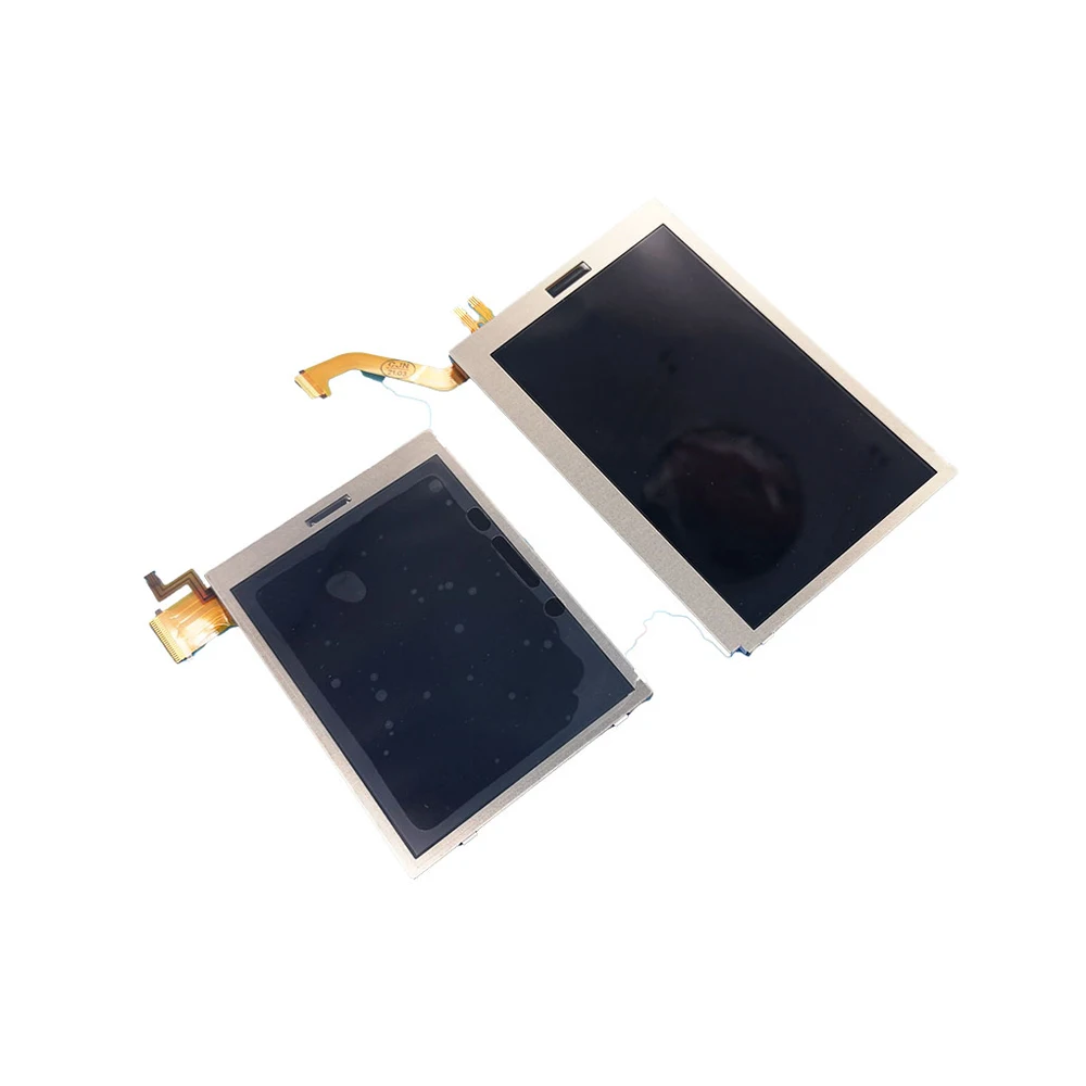 10 pcs a lot Replacement Top Bottom & Upper Lower Screen LCD Display Screen For 3DS game Accessories