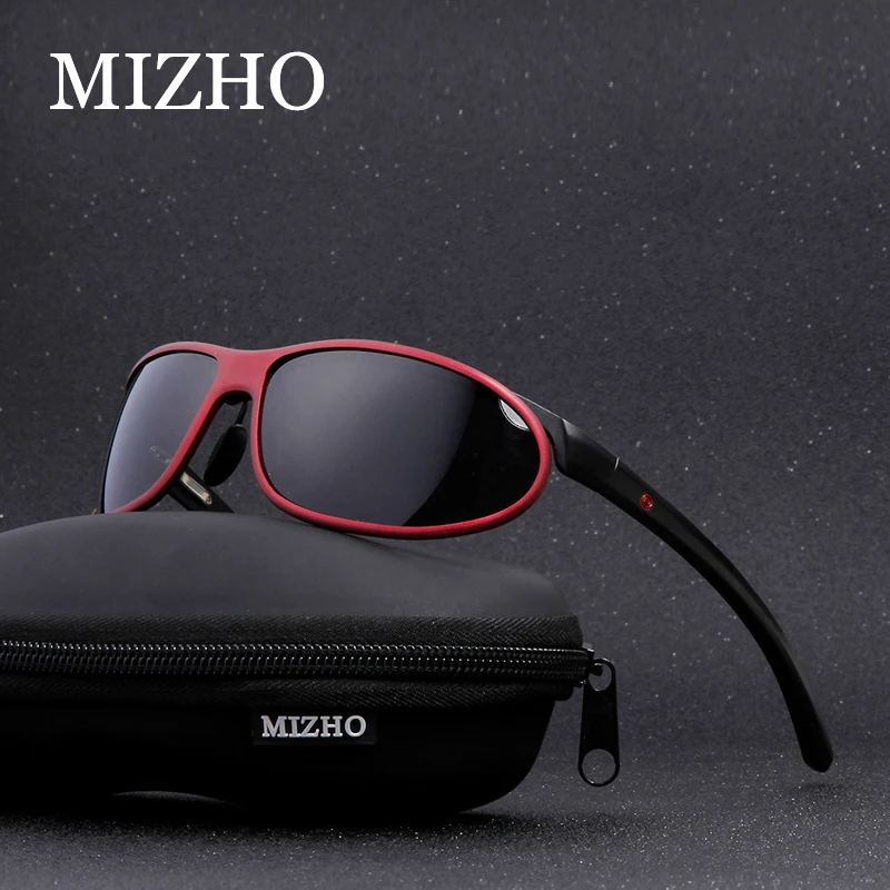 

MIZHO 2022 Anti-glare Clear Drivers Car Snow Sunglass Female Polaroid UV400 Night Ladies Sunglasses Men Polarized Aluminium Wrap