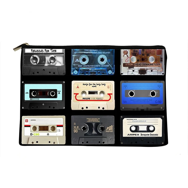 

Women Music pattern Printed Make up bag Fashion Women Cosmetics Organizer Bag for Travel Colorful Storage Bag for Lady Bag