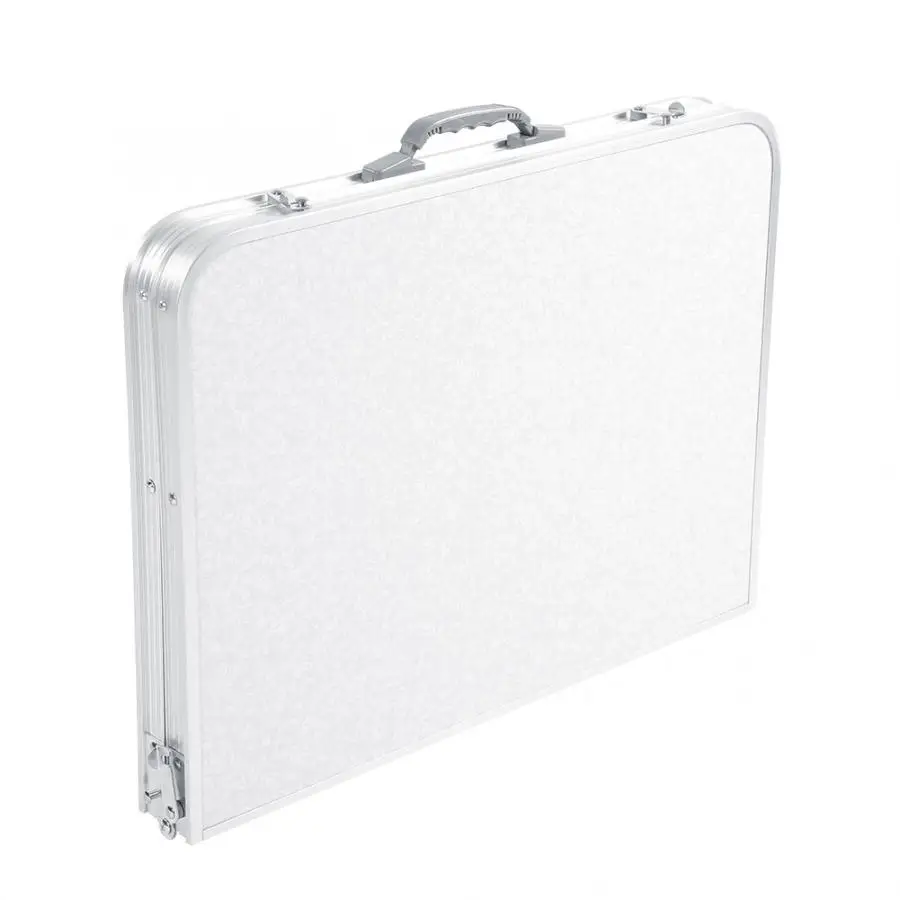 Складной настольный столик портативный из алюминиевого сплава для кемпинга сада