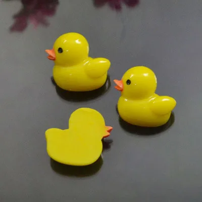 Оптовая продажа полимерный наполнитель маленькая Желтая утка аксессуары сделай
