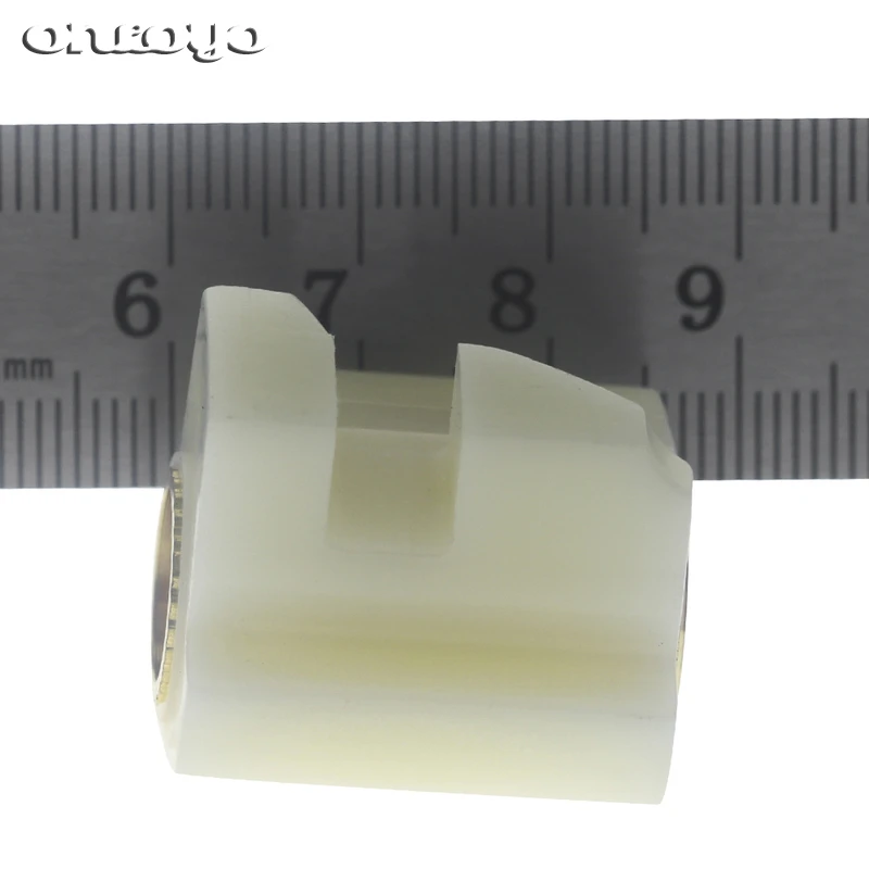 Детали для вышивальной машины желтого цвета стальной бегунок POM живой блок