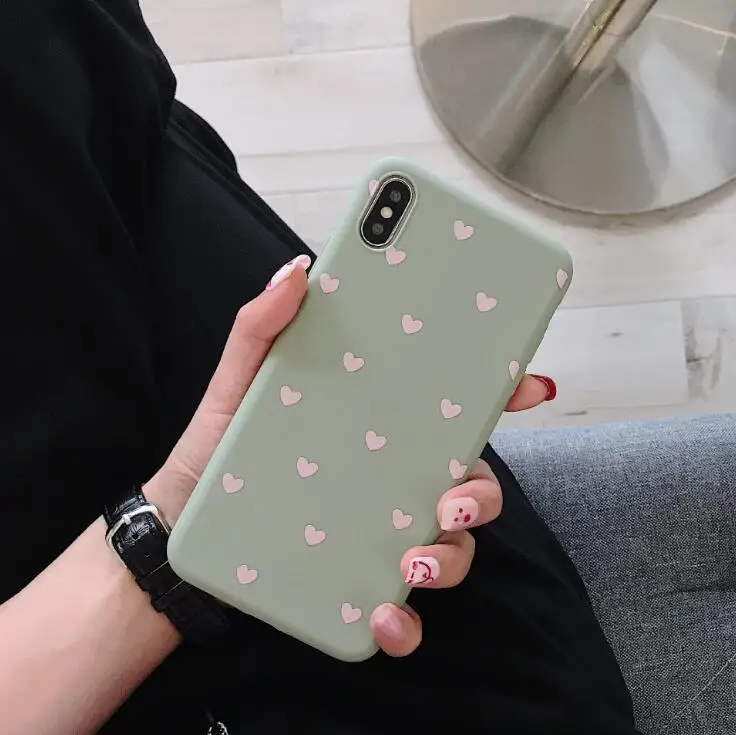 Милый розовый чехол для телефона с сердечками huawei Honor 20 10 9 чехол-накладка Funda Nova 3 4