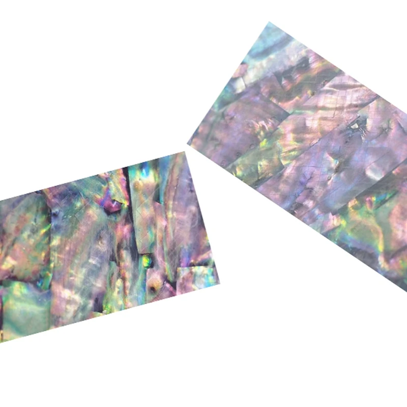 2 листа наклеек для дизайна ногтей клейкий сломанный градиент Русалка Оболочка