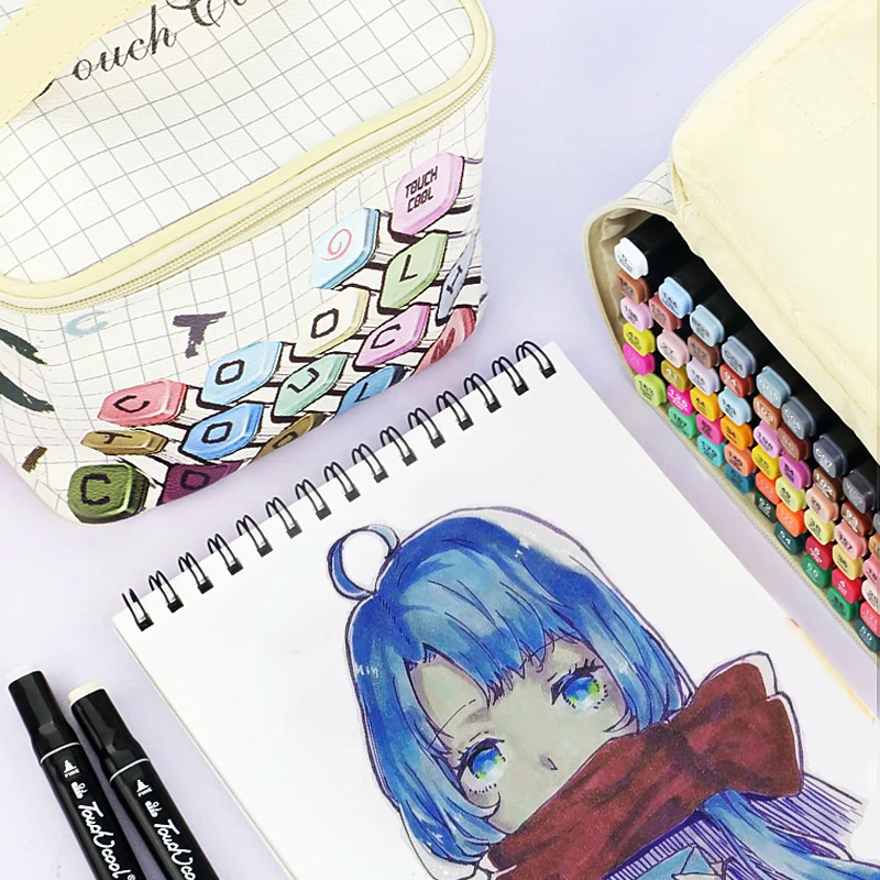 Двойная ручка - маркер двойная головка художественные маркеры для рисования 168